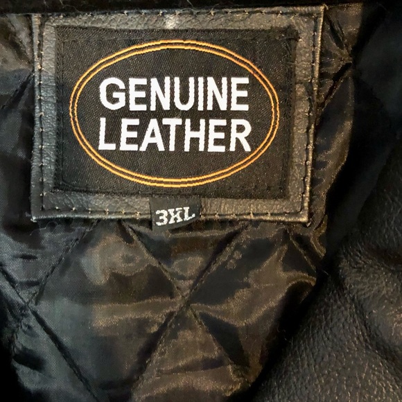 leather jacket - Picture 3 of 14